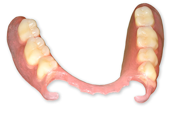 Нейлоновый частичный съемный зубной протез